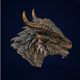 Static 3D product showcase preview